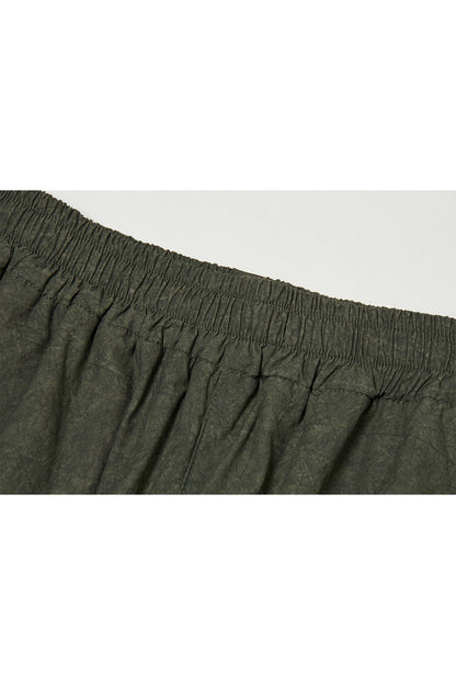 ACU STRETCH SHORTS GREEN Acupuncture