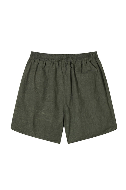 ACU STRETCH SHORTS GREEN Acupuncture