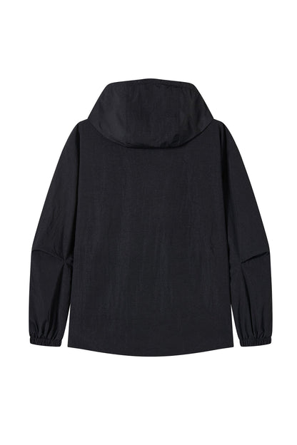 ACU WINDBREAKER JACKET BLACK Acupuncture
