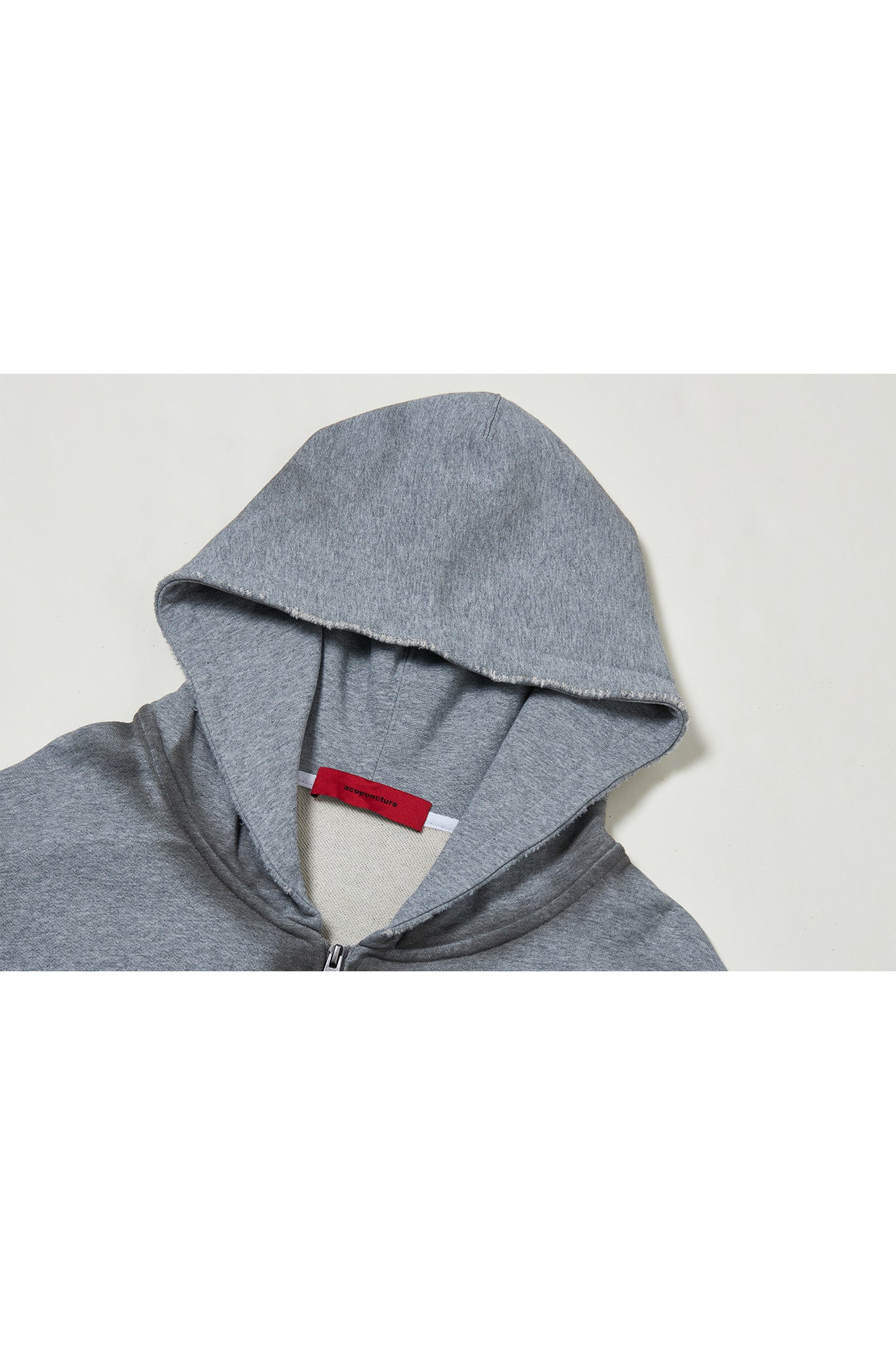 ACU ZIP UP JACKET LIGHT GREY Acupuncture