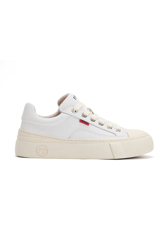 AFC VUL LEATHER LOW WHITE Acupuncture
