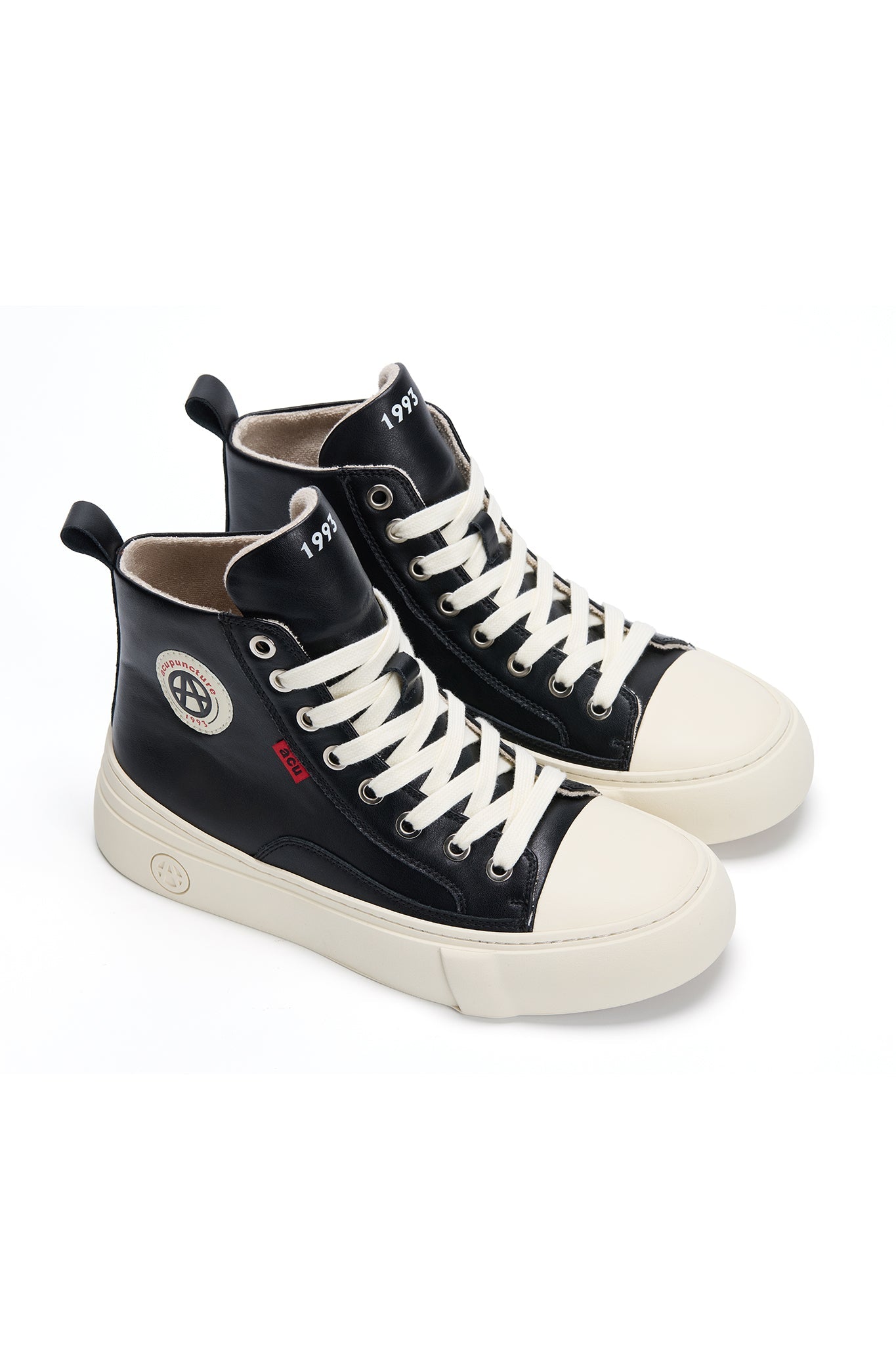AFC VULC LEATHER HI BLACK Acupuncture