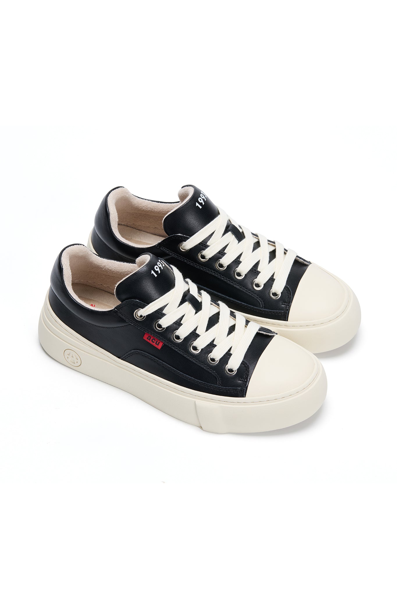 AFC VULC LEATHER LOW BLACK Acupuncture