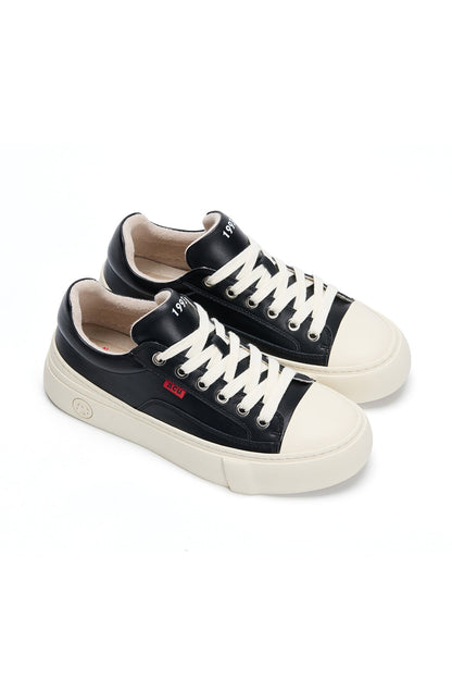 AFC VULC LEATHER LOW BLACK Acupuncture