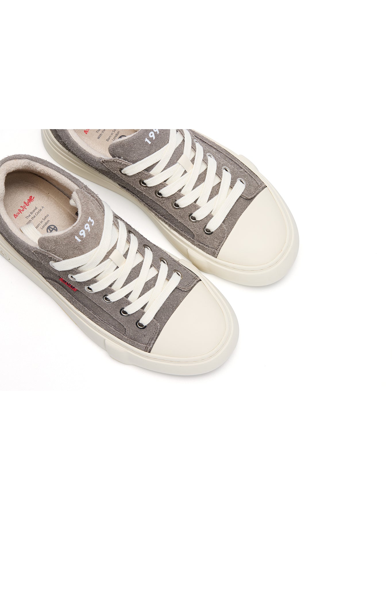 AFC VULC SUEDE LOW GREY Acupuncture