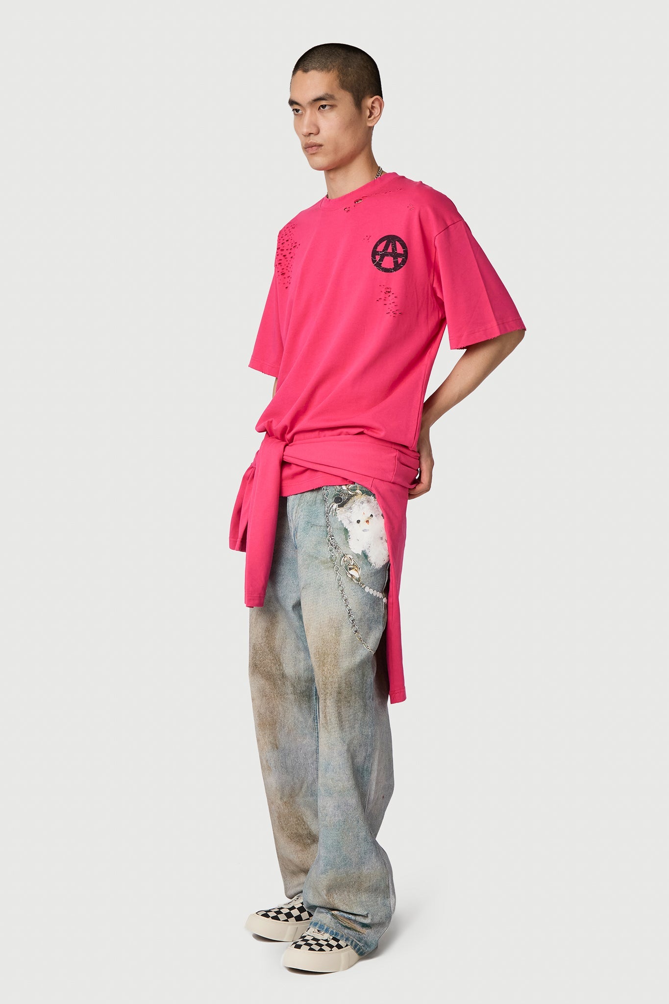 ANARCHY T - SHIRT CANDY PINK Acupuncture