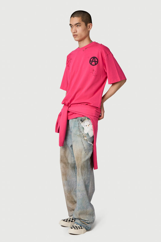 ANARCHY T - SHIRT CANDY PINK Acupuncture