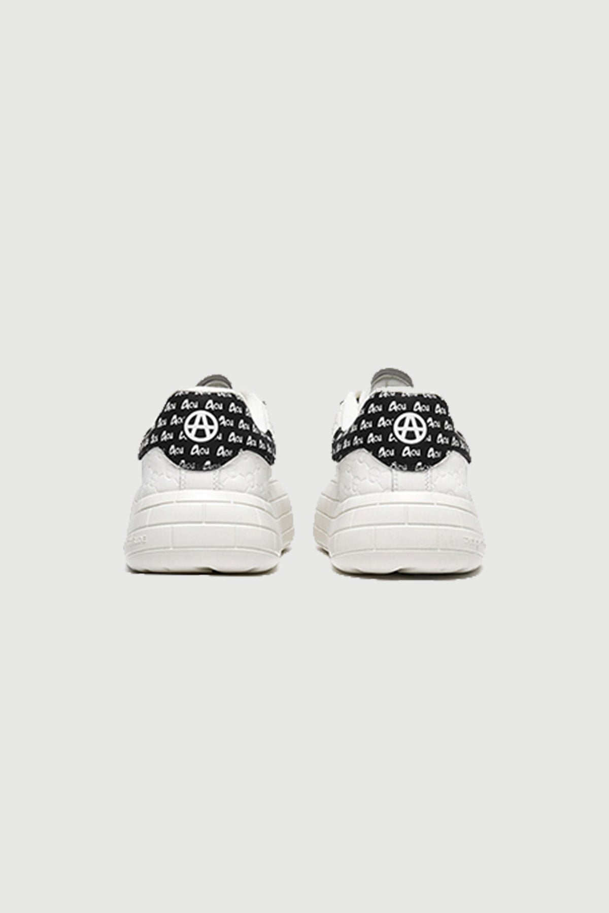 NYU Vulc Glyph White — rear