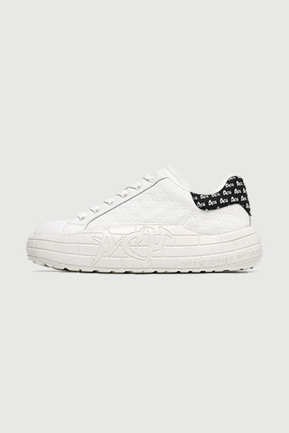 NYU Vulc Glyph White — side view