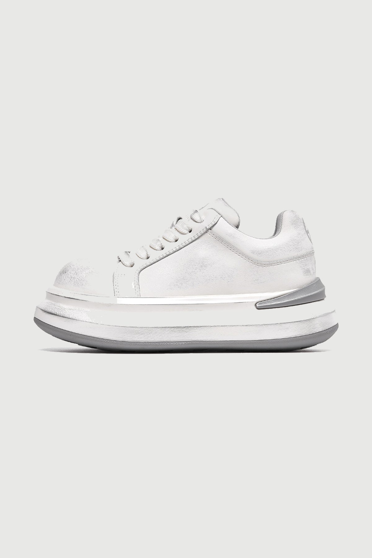 Bass Low White — side view