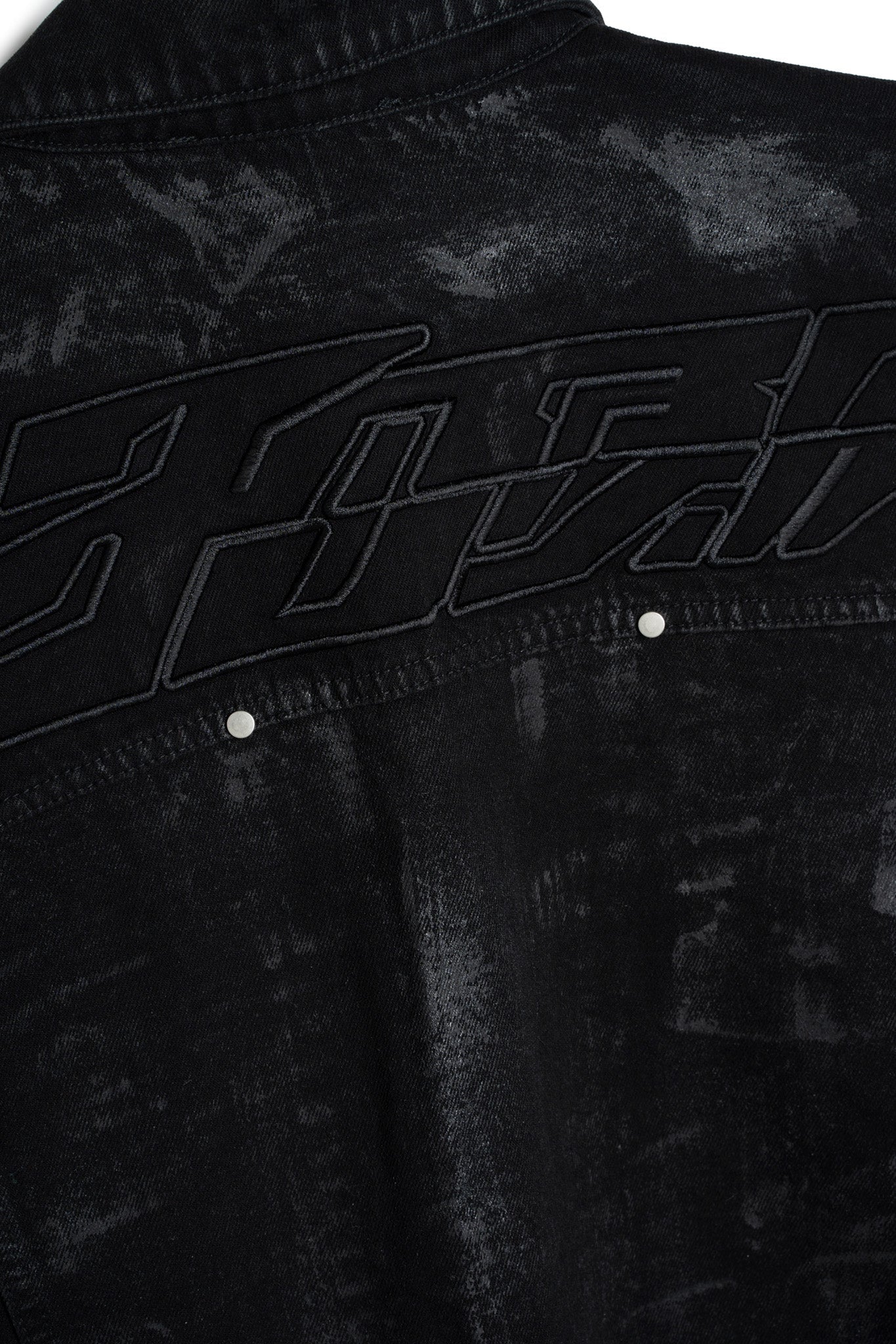 CARGO JACKET BLACK Acupuncture