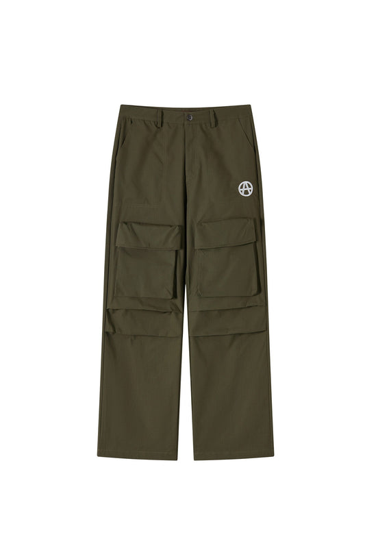 CARGO TAPERED PANTS DARK GREEN Acupuncture