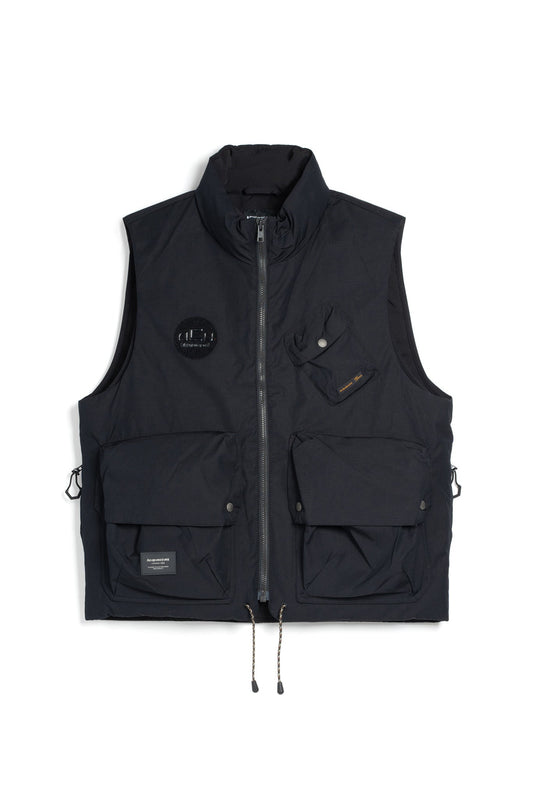 CARGO WINTER VEST BLACK Acupuncture