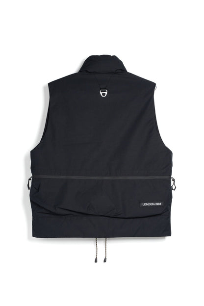 CARGO WINTER VEST BLACK Acupuncture