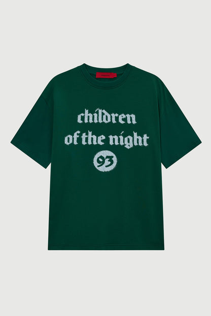 CHILDREN OF THE NIGHT T - SHIRT STONE GREEN Acupuncture