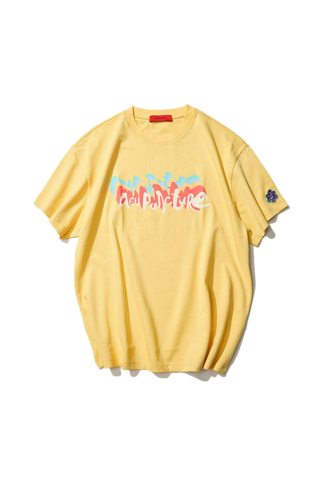 CIRCLE A T-SHIRT YELLOW Acupuncture