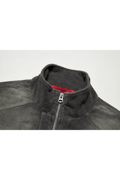 CORDUROY JACKET GREY Acupuncture