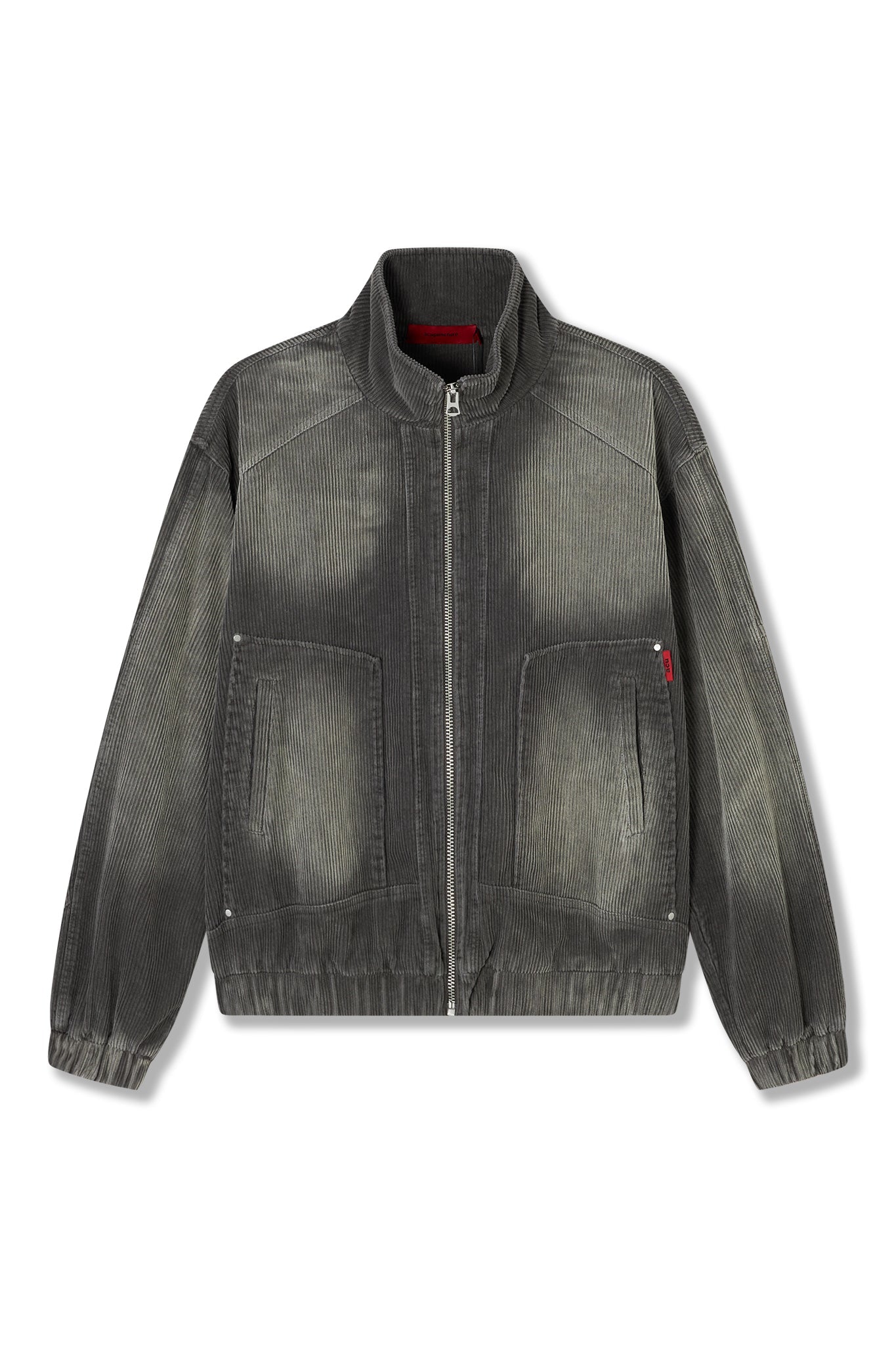 CORDUROY JACKET GREY Acupuncture