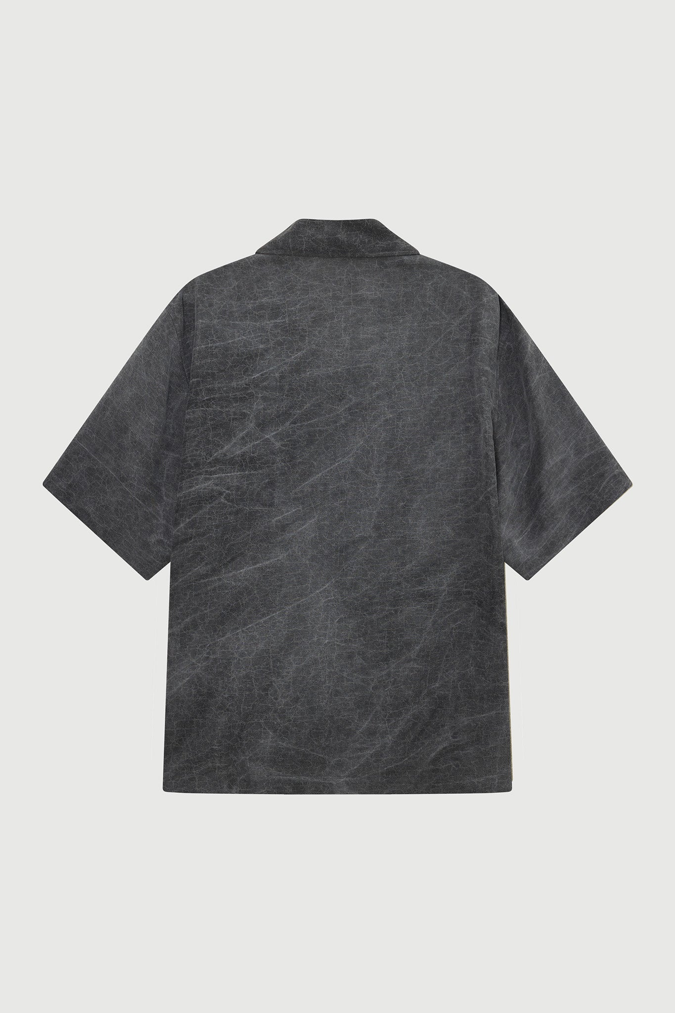 CRACKED SHIRT S/S MARBLE GREY Acupuncture