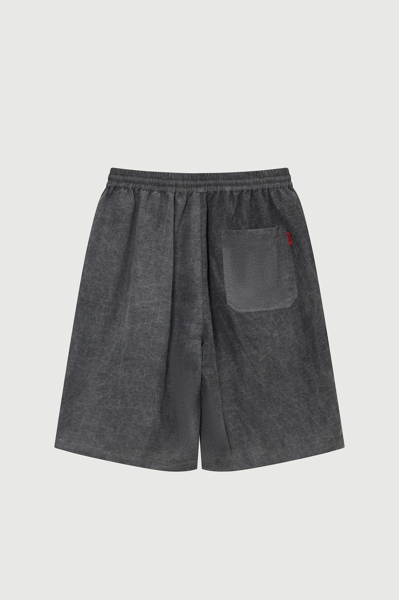 CRACKED SHORTS MARBLE GREY Acupuncture