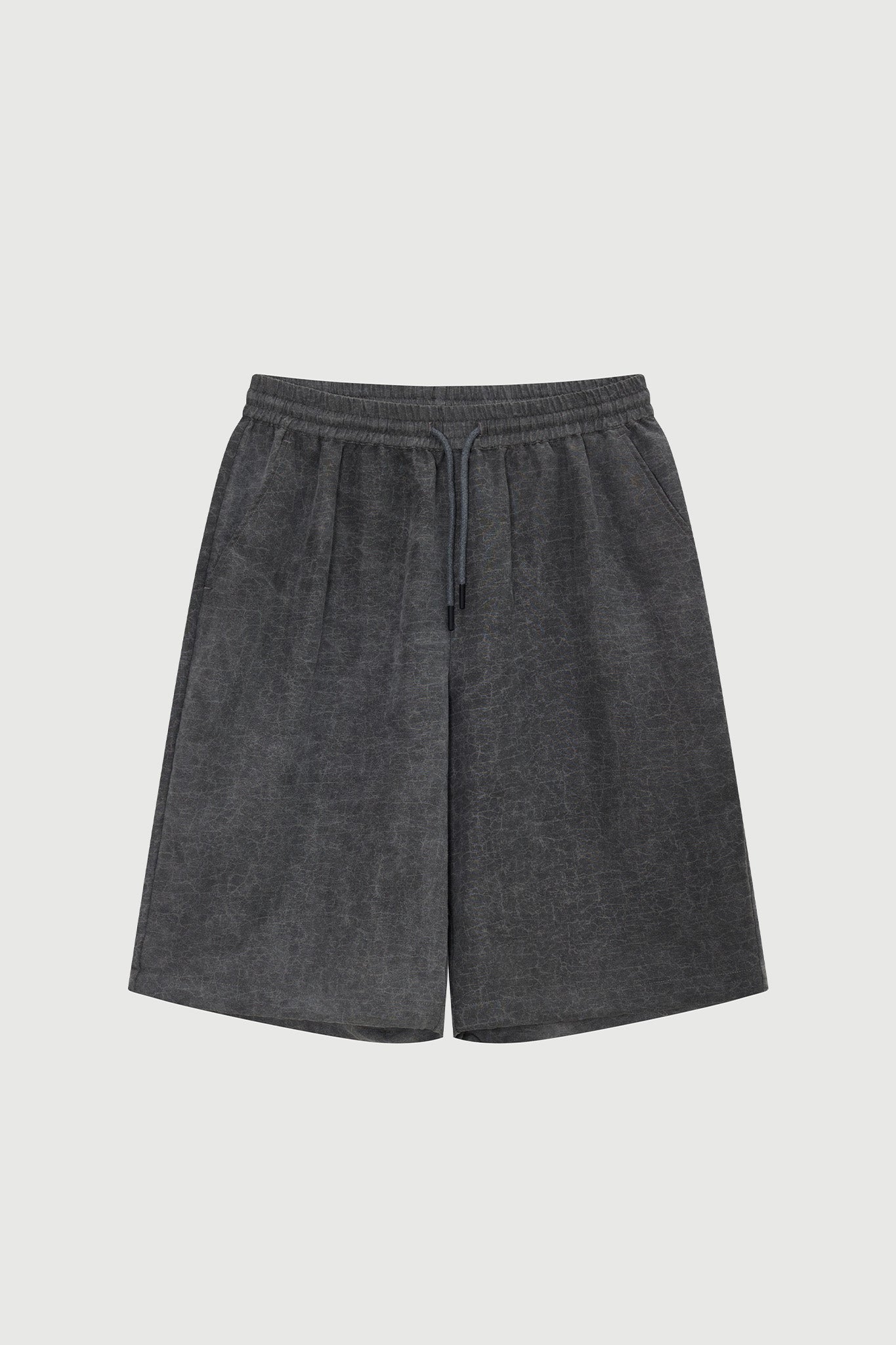 CRACKED SHORTS MARBLE GREY Acupuncture
