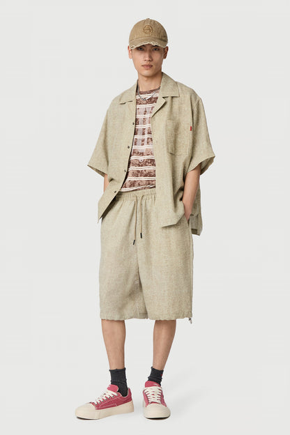 CRACKED SHORTS MARBLE SAND Acupuncture