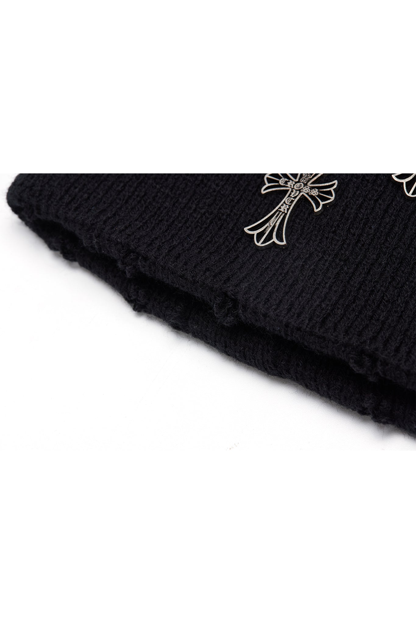 CROSS OVER BEANIE BLACK Acupuncture