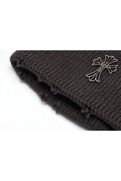 CROSS OVER BEANIE GREY Acupuncture