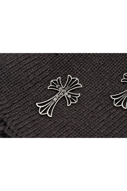 CROSS OVER BEANIE GREY Acupuncture
