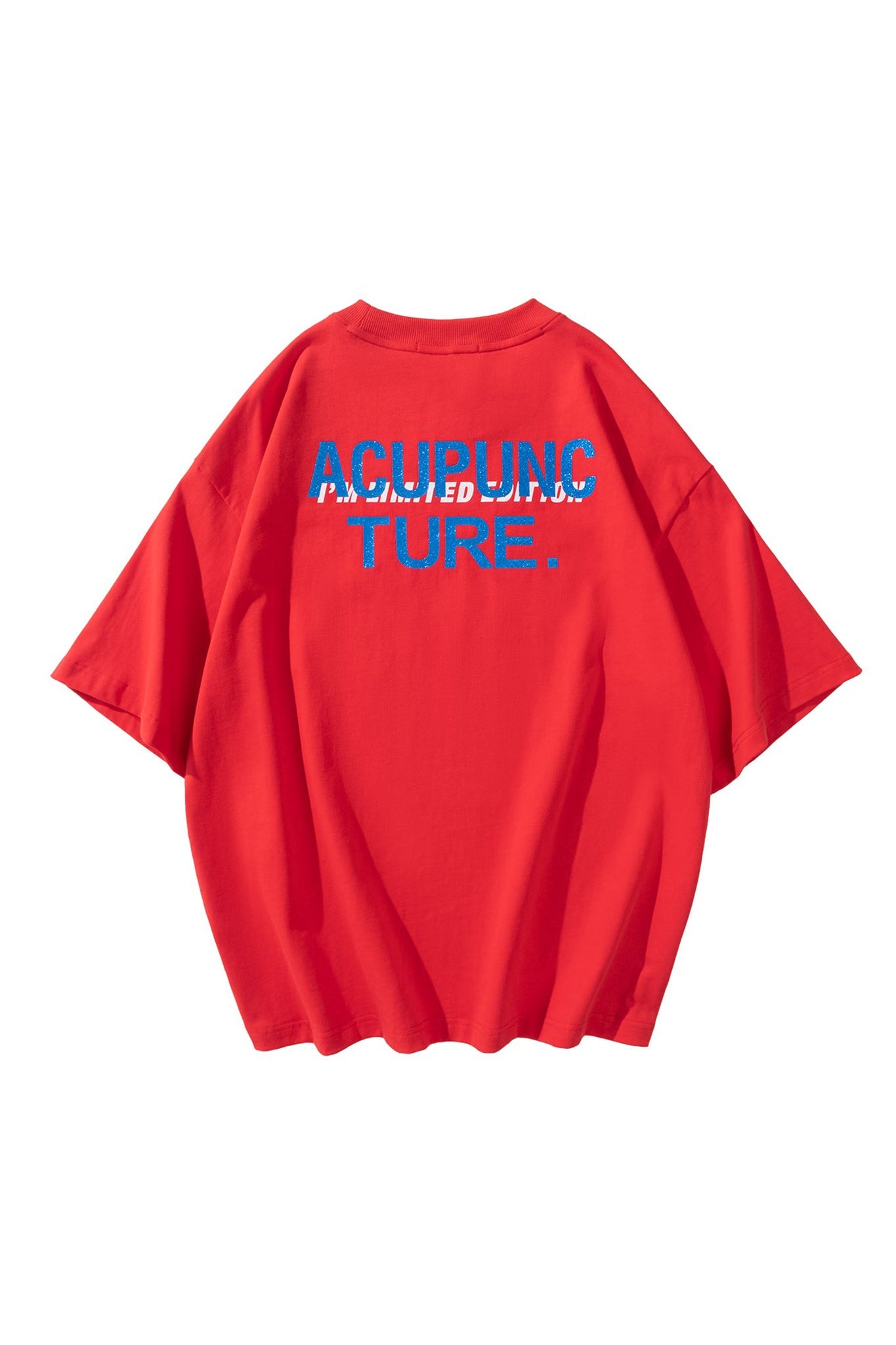 DANCING SKELETON TSHIRT RED Acupuncture