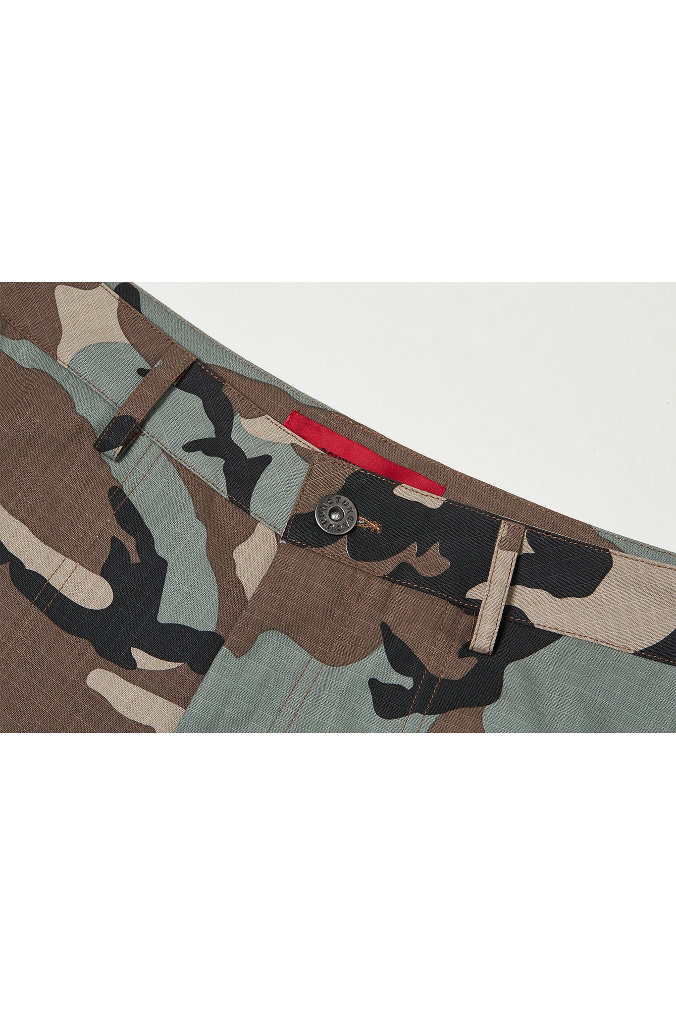 CAMOUFLA CARGO SHORTS MIXED GREEN