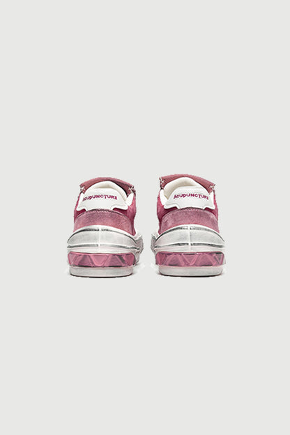 Distort Stitch Pink Acupuncture