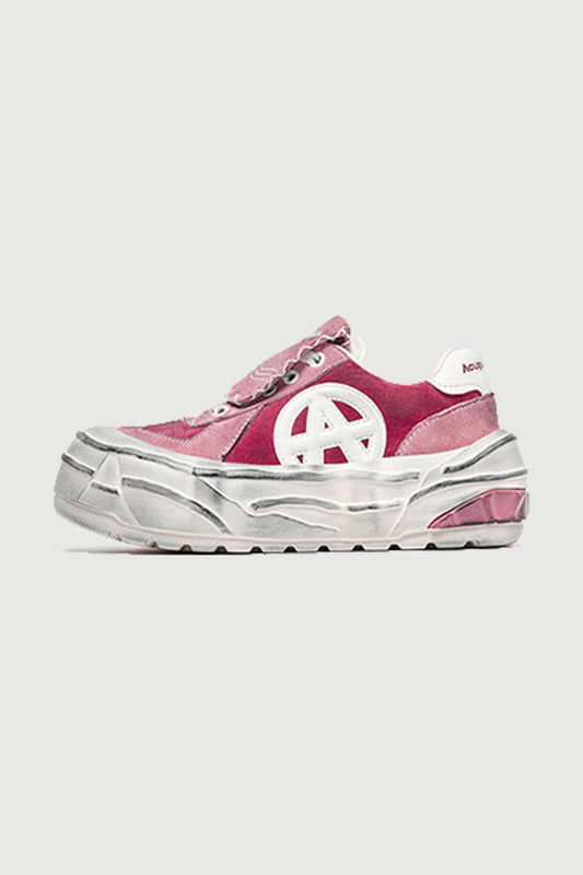 Distort Stitch Pink Acupuncture