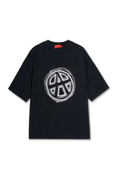 EMBLEM T - SHIRT BLACK Acupuncture