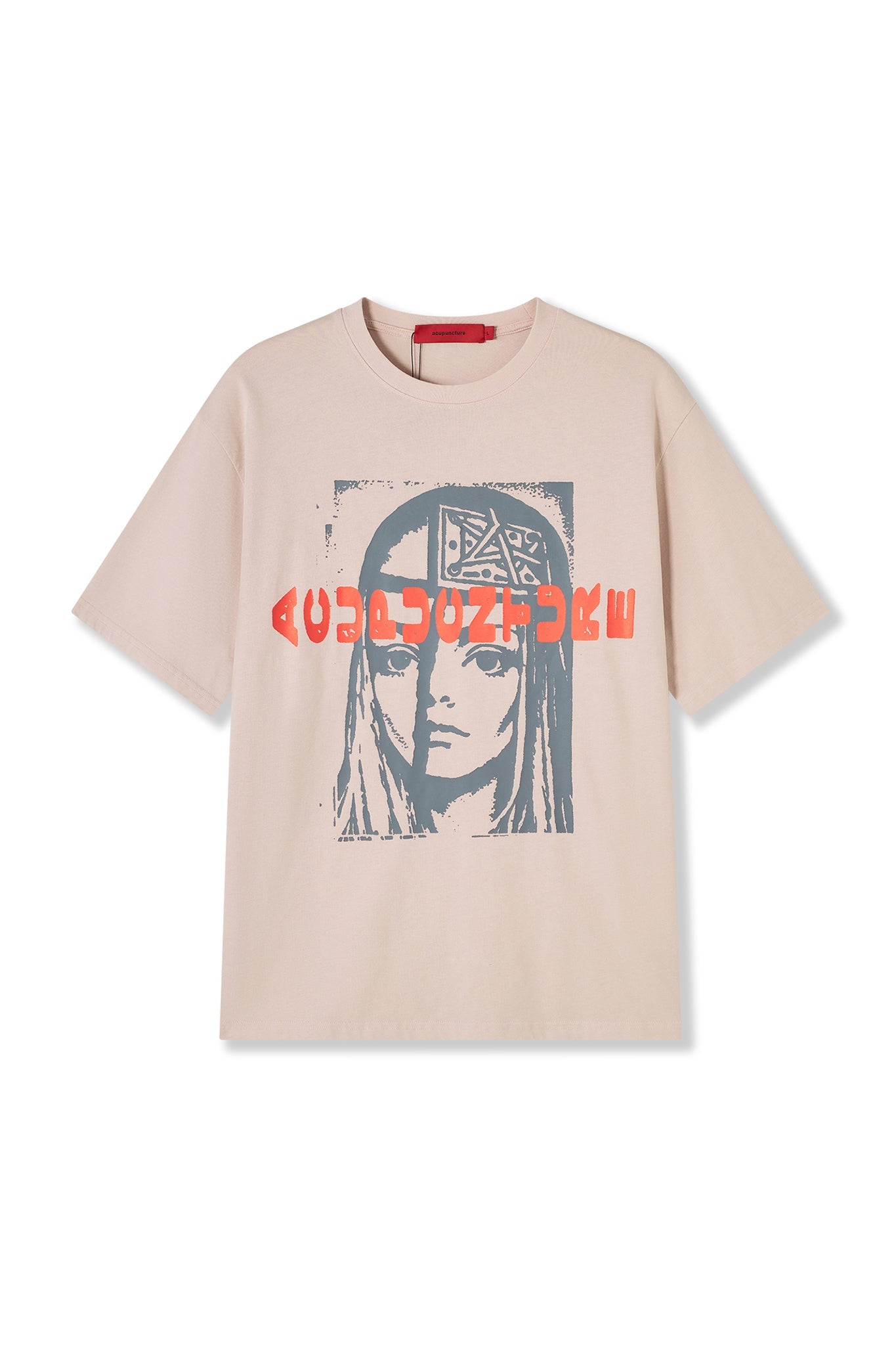 ENDLESS T - SHIRT PINK GREY Acupuncture