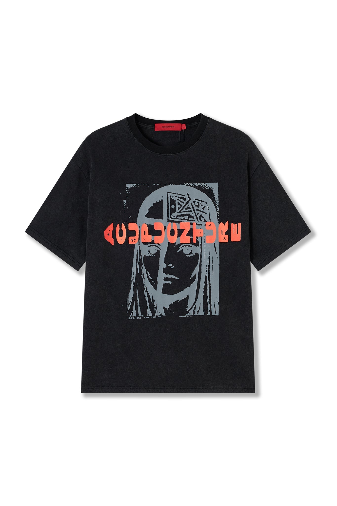 ENDLESS T - SHIRT WASHED BLACK Acupuncture