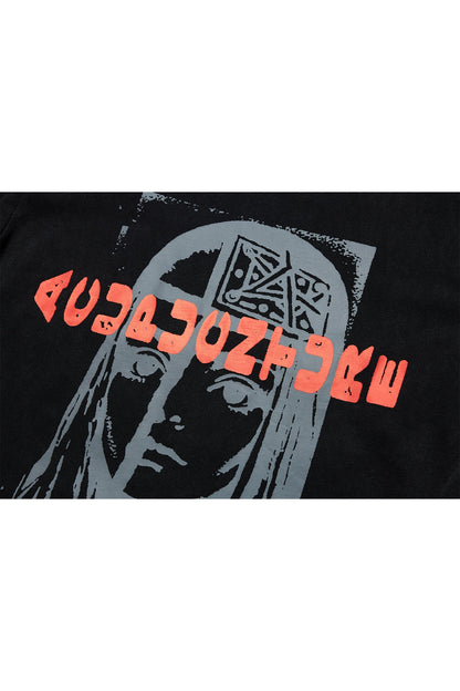 ENDLESS T - SHIRT WASHED BLACK Acupuncture