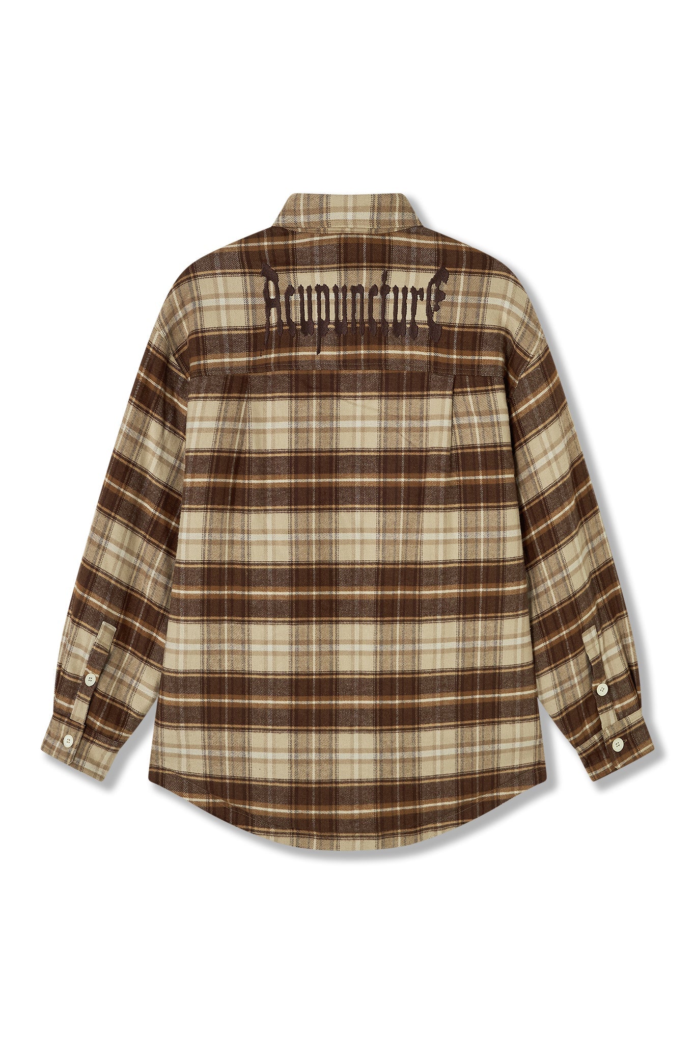 FLANNEL JACKET KHAKI Acupuncture