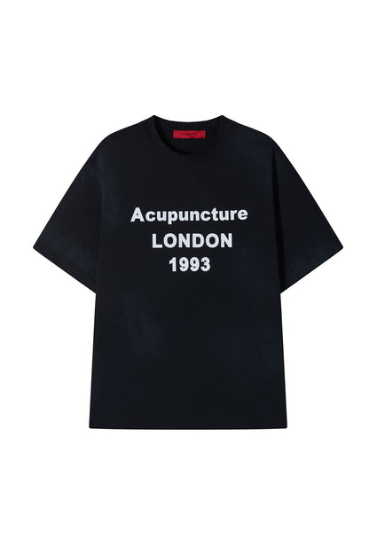 GRAPHIC T - SHIRT BLACK Acupuncture