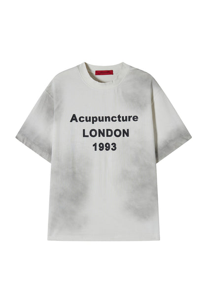 GRAPHIC T - SHIRT LIGHT GREY Acupuncture