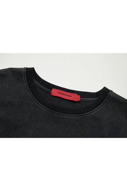 HOPE LONG SLEEVE WASHED BLACK Acupuncture