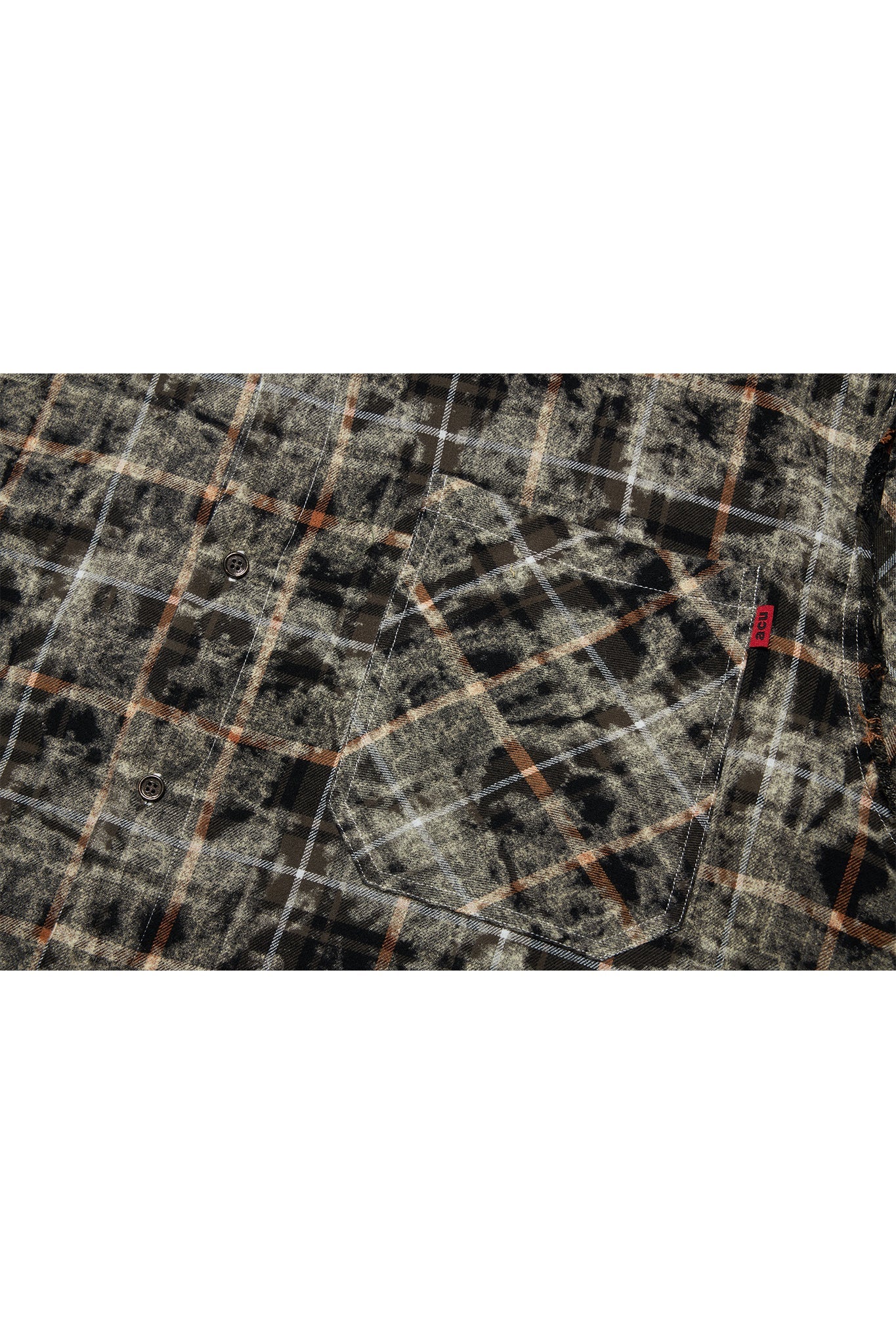 HYPER ACID SHIRT BLACK GRID Acupuncture