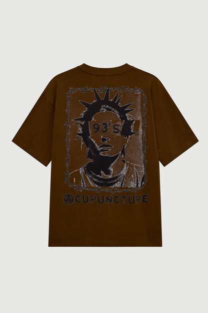ISTITUTIONS T - SHIRT RANCH BROWN Acupuncture