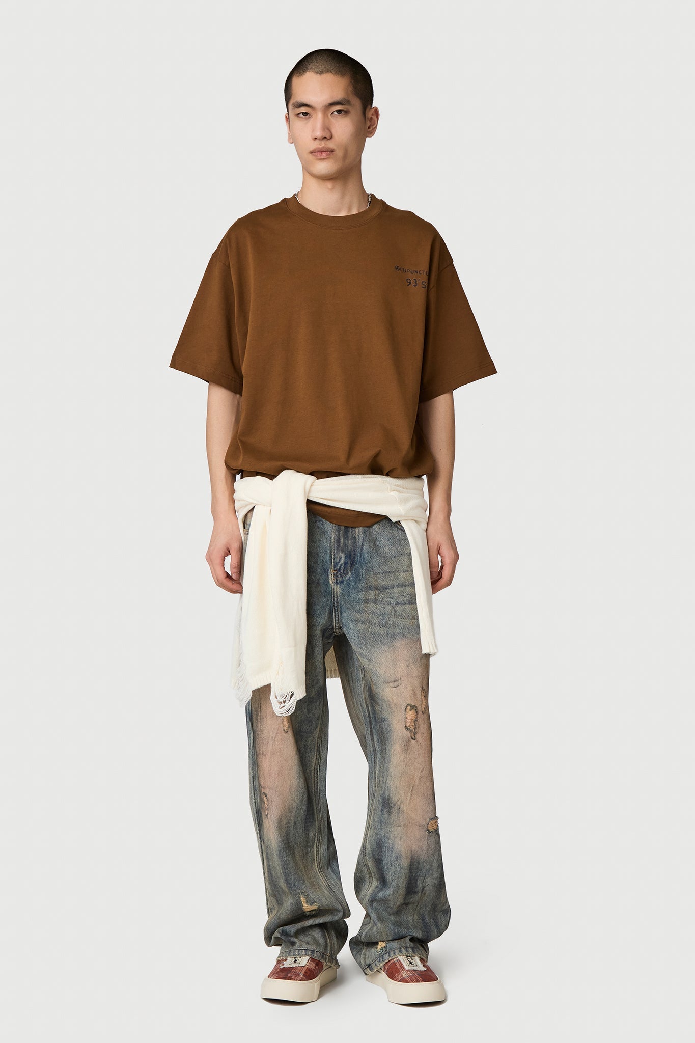 ISTITUTIONS T - SHIRT RANCH BROWN Acupuncture