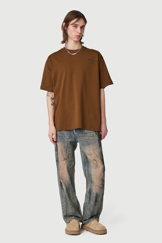 ISTITUTIONS T - SHIRT RANCH BROWN Acupuncture