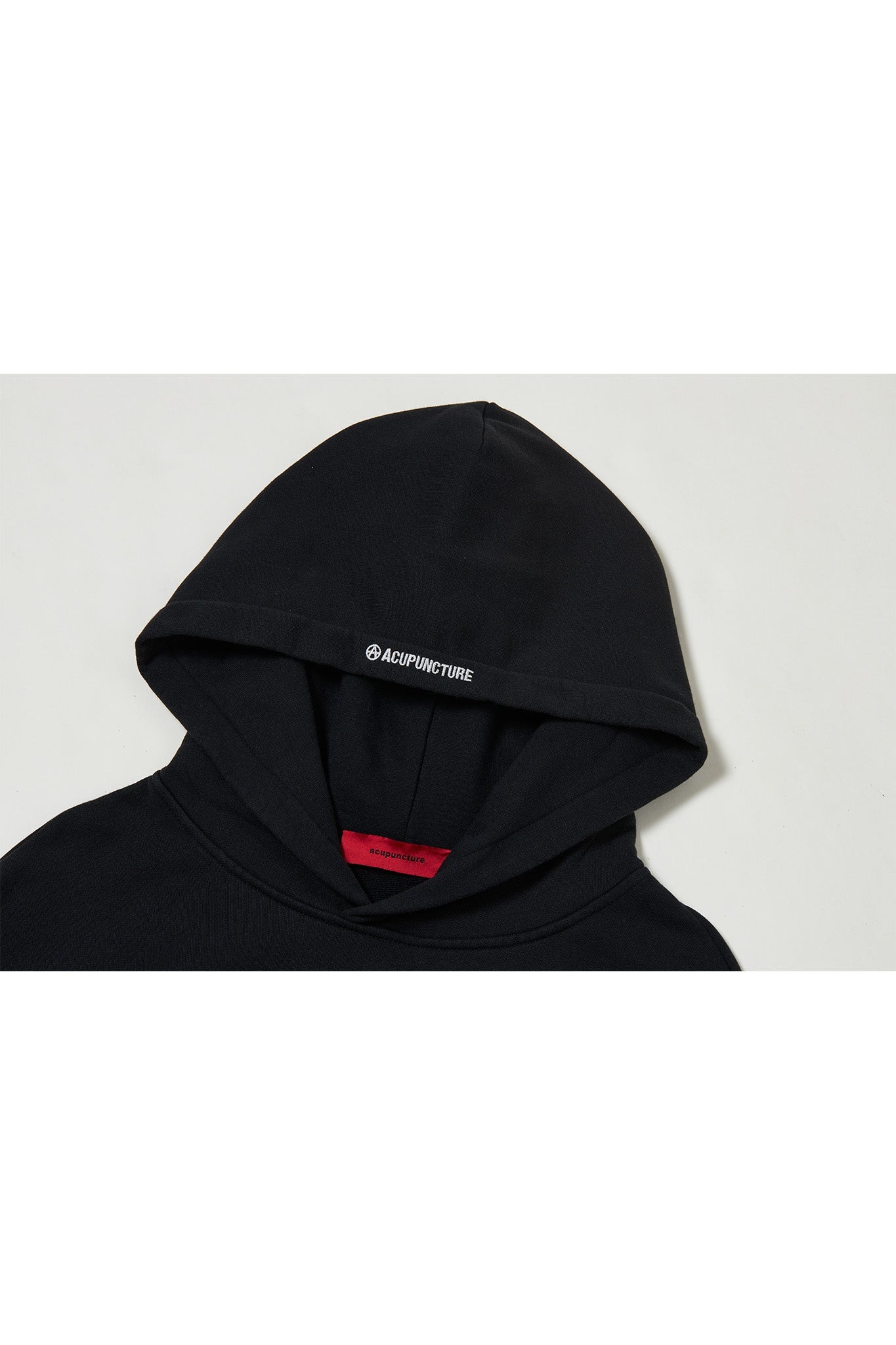 KNIFE MARK HOODIE BLACK Acupuncture