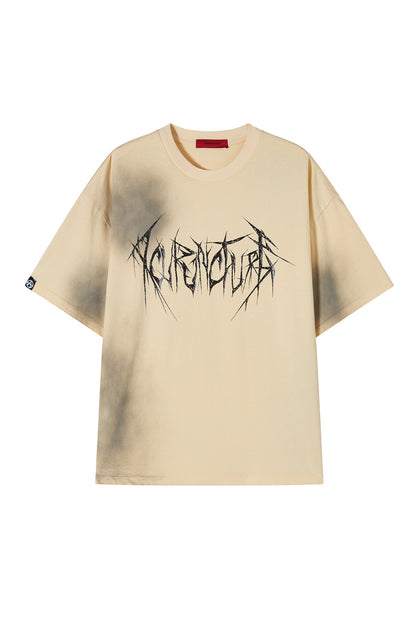 KNIFE MARK T - SHIRT KHAKI Acupuncture