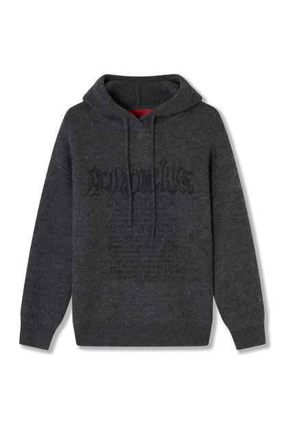 LAST THING SWEATER GREY Acupuncture