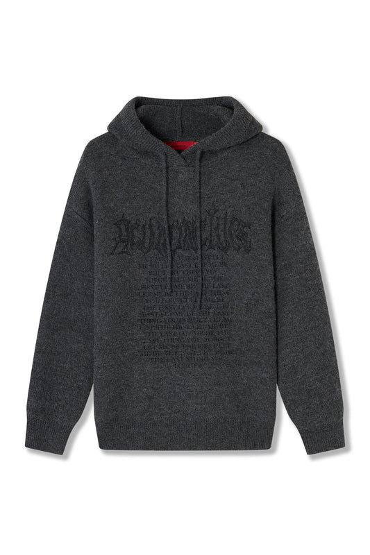 LAST THING SWEATER GREY Acupuncture