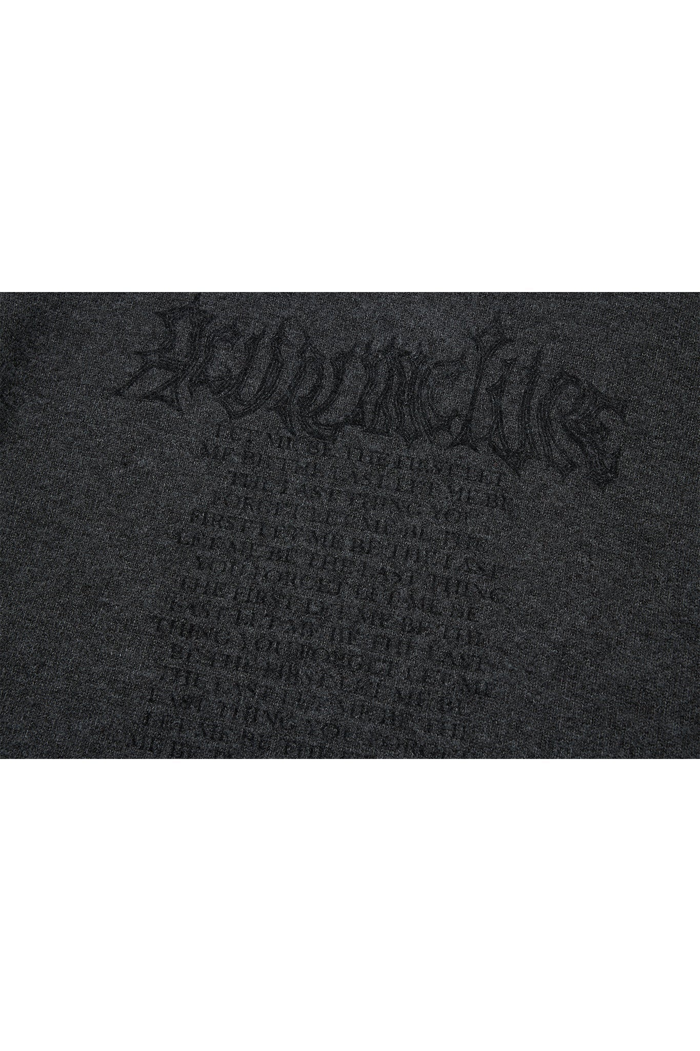 LAST THING SWEATER GREY Acupuncture